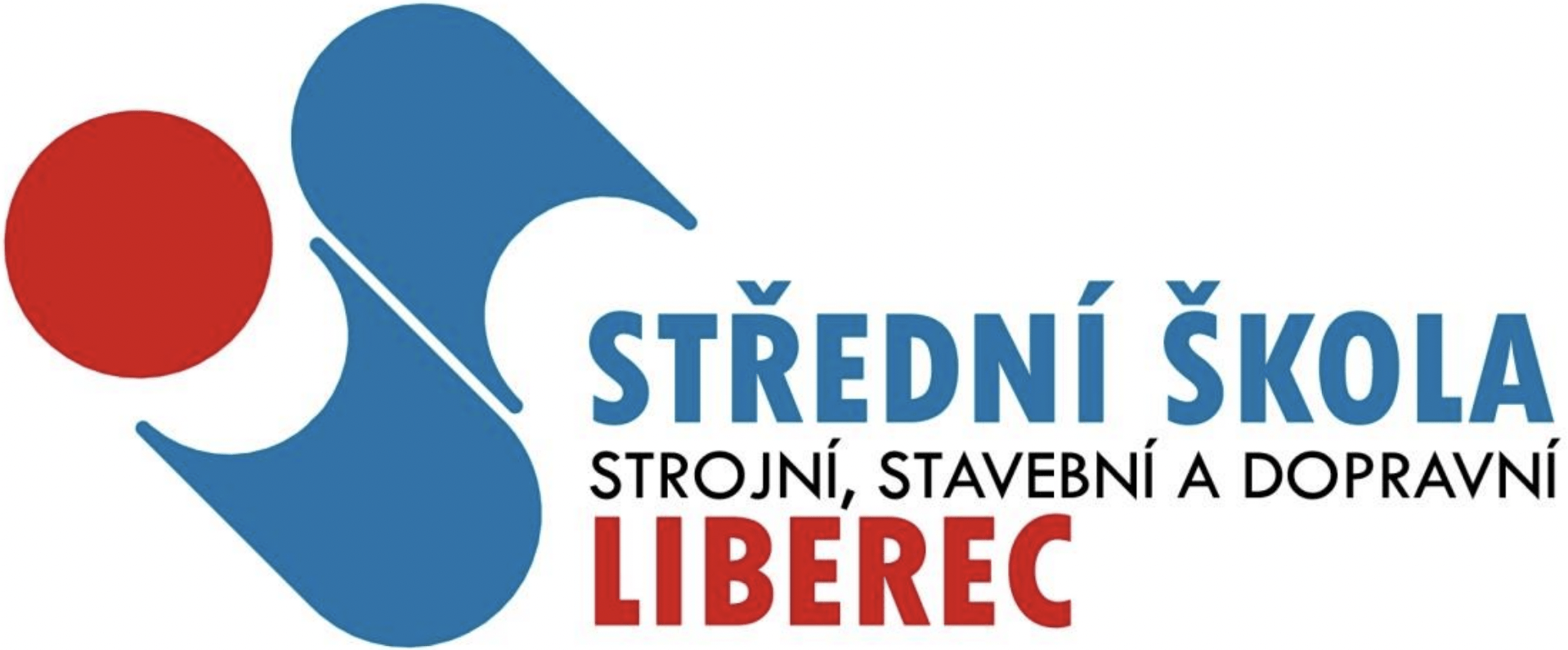 logo SŠ strojní, stavební a dopravní Liberec