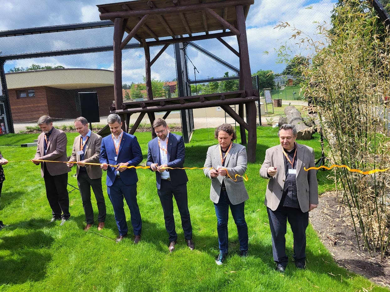 Záchranné centrum pro chladnomilné šelmy hotové | VINCI Construction CS